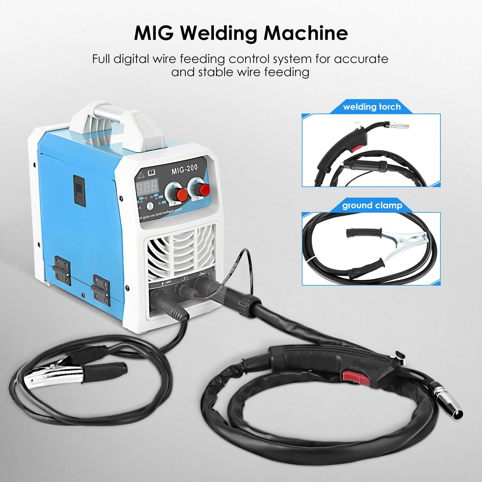 Máy Hàn 3 Trong 1 Arc Mig Tig Di Động IGBT MMA Cao Cấp