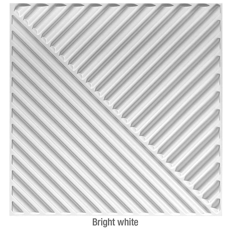 30x30cm 3D wall sticker decorative ceiling living room Wood grain wallpaper waterproof 3D Wall panel mold bathroom kitchen Hotel