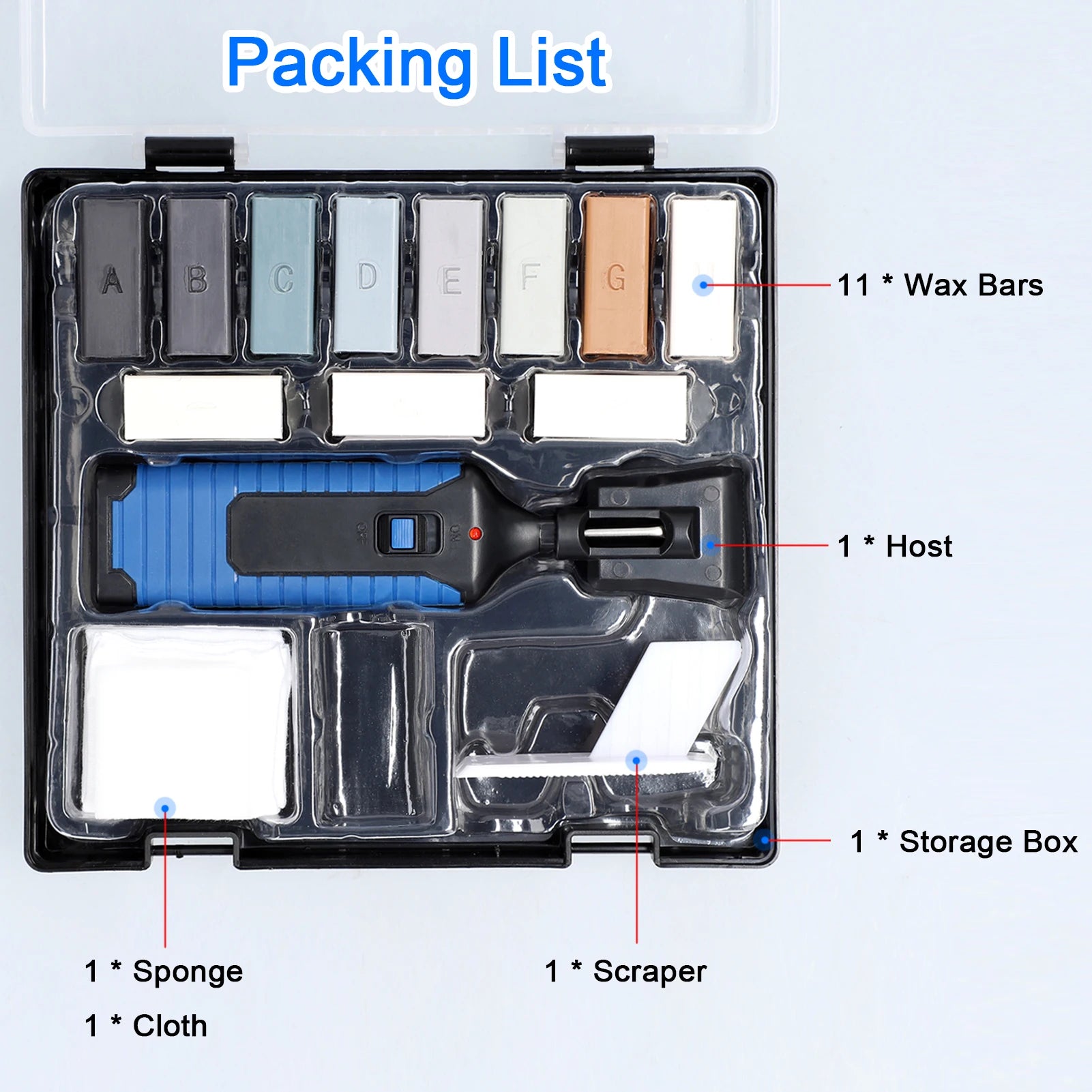 Bộ Dụng Cụ Sửa Chữa Gạch Men - Đầy Đủ & Tiện Lợi