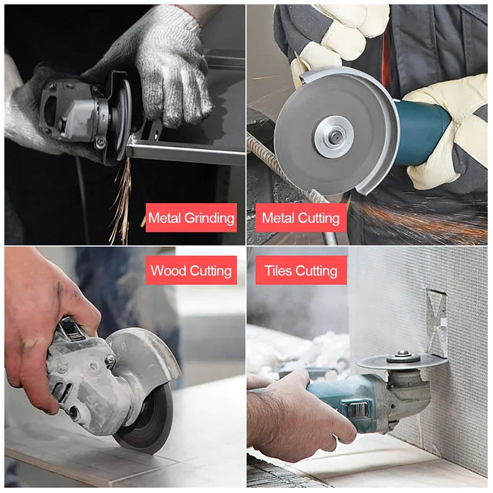 Máy Mài Góc Điện 220V 1000W Đĩa 100mm 125mm 6 Tốc Độ