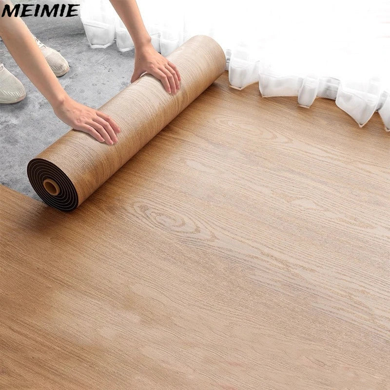 Dán Sàn Giả Gỗ Chống Trượt Chống Thấm Vinyl Trang Trí
