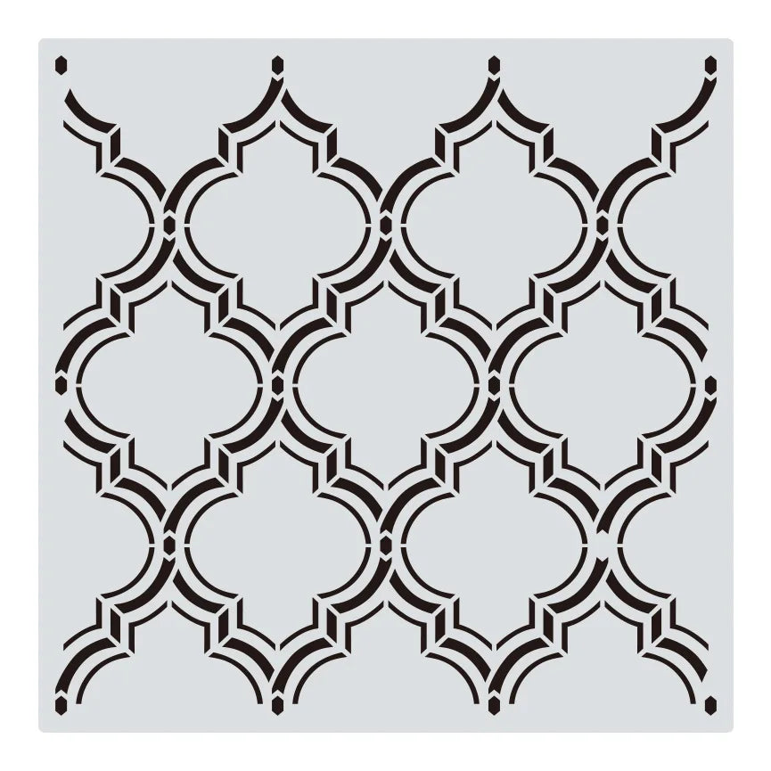 1Pcs 30*30cm Geometric Mandala DIY Layering Stencils Wall Painting Scrapbook Coloring Embossing Album Decorative Template