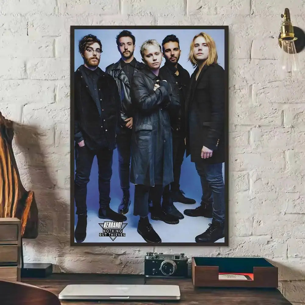 Poster Nothing But Thieves Dan Tuong PVC Chong Tham Ben Dep