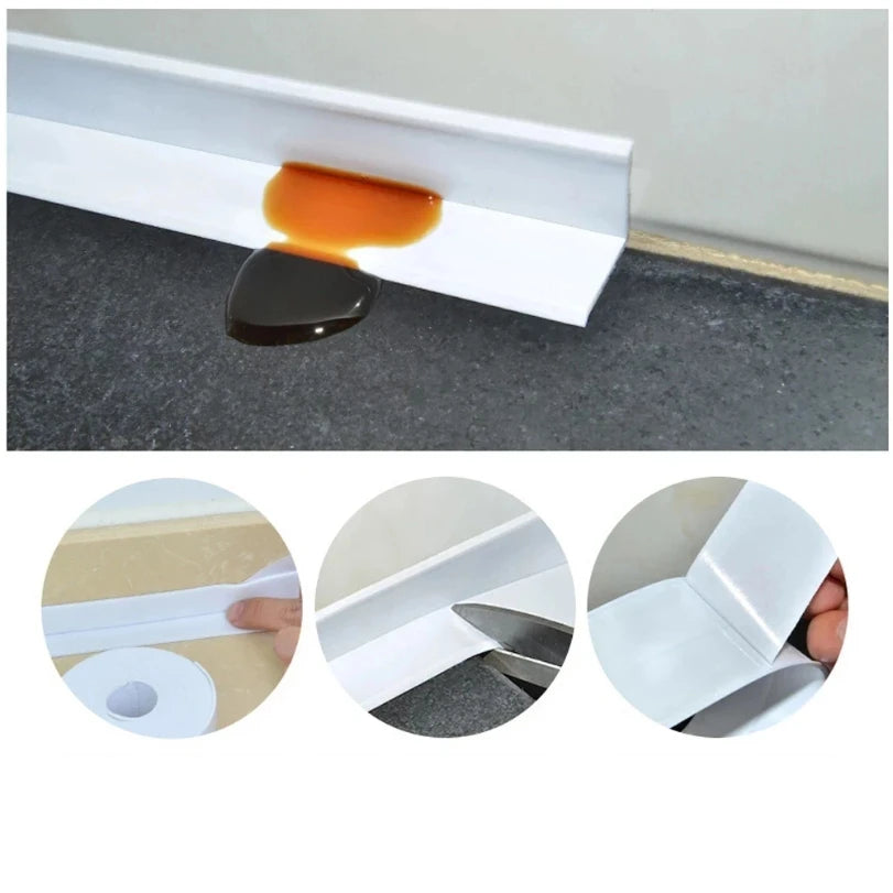 Dan Tuong Chong Nuoc PVC Sealing Tape Cho Phong Tam Bep