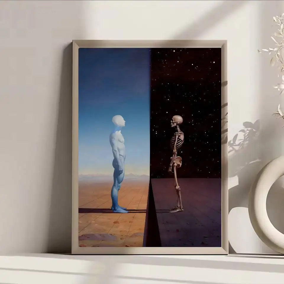 Tranh Surrealism Salvador Dali Poster Dan Tuong Chiu Nuoc