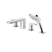 Vòi sen xả bồn tắm kèm sen tắm GR (4 lỗ) TBG02202BB