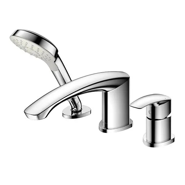 Vòi xả bồn nóng lạnh kèm sen tắm GM (3 lỗ) TBG09305AA