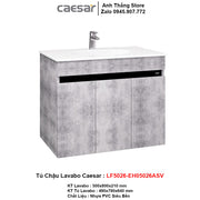 Tủ Chậu Lavabo Caesar LF5026-EH05026ASV