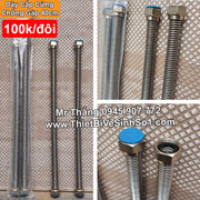 Dây Cấp Cứng Chống Gập Bình Nóng Lạnh