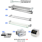 Bộ Phụ Kiện inox Archi A06