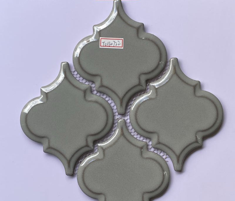Mosaic Lồng Đèn Màu Xám
