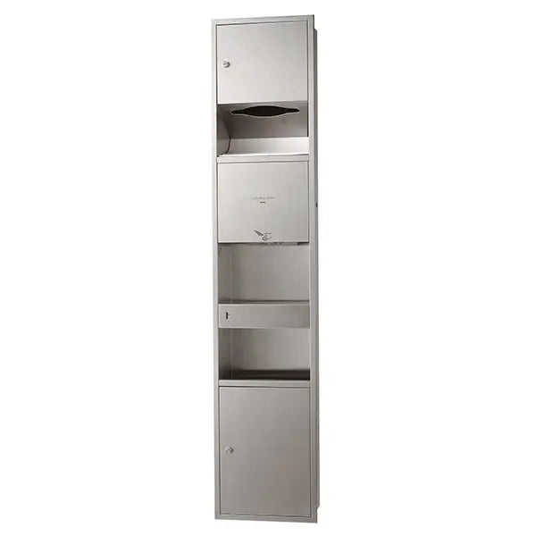 Máy sấy tay âm tường TYC602P (Kết hợp tủ đựng giấy và thùng rác) TYC602P