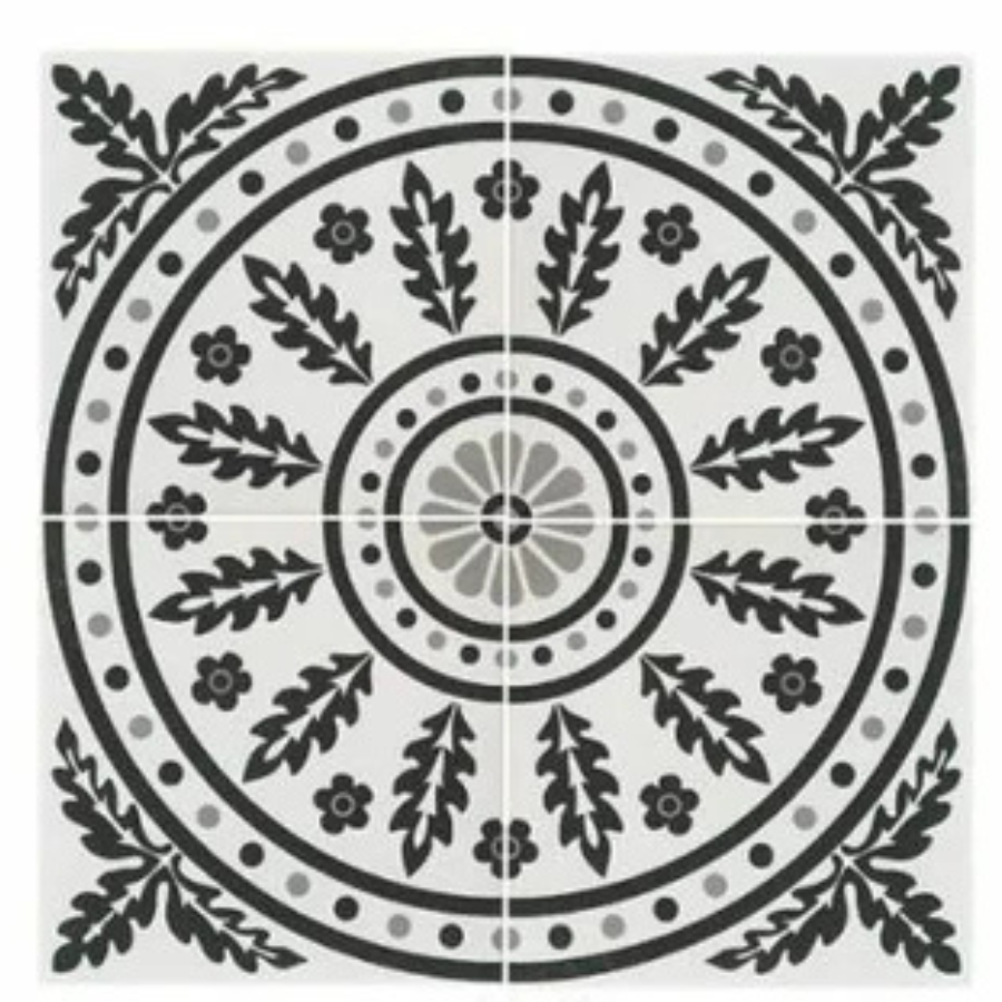 Gạch Bông Hoa Văn 200x200mm Mã DC237 Sang Trọng