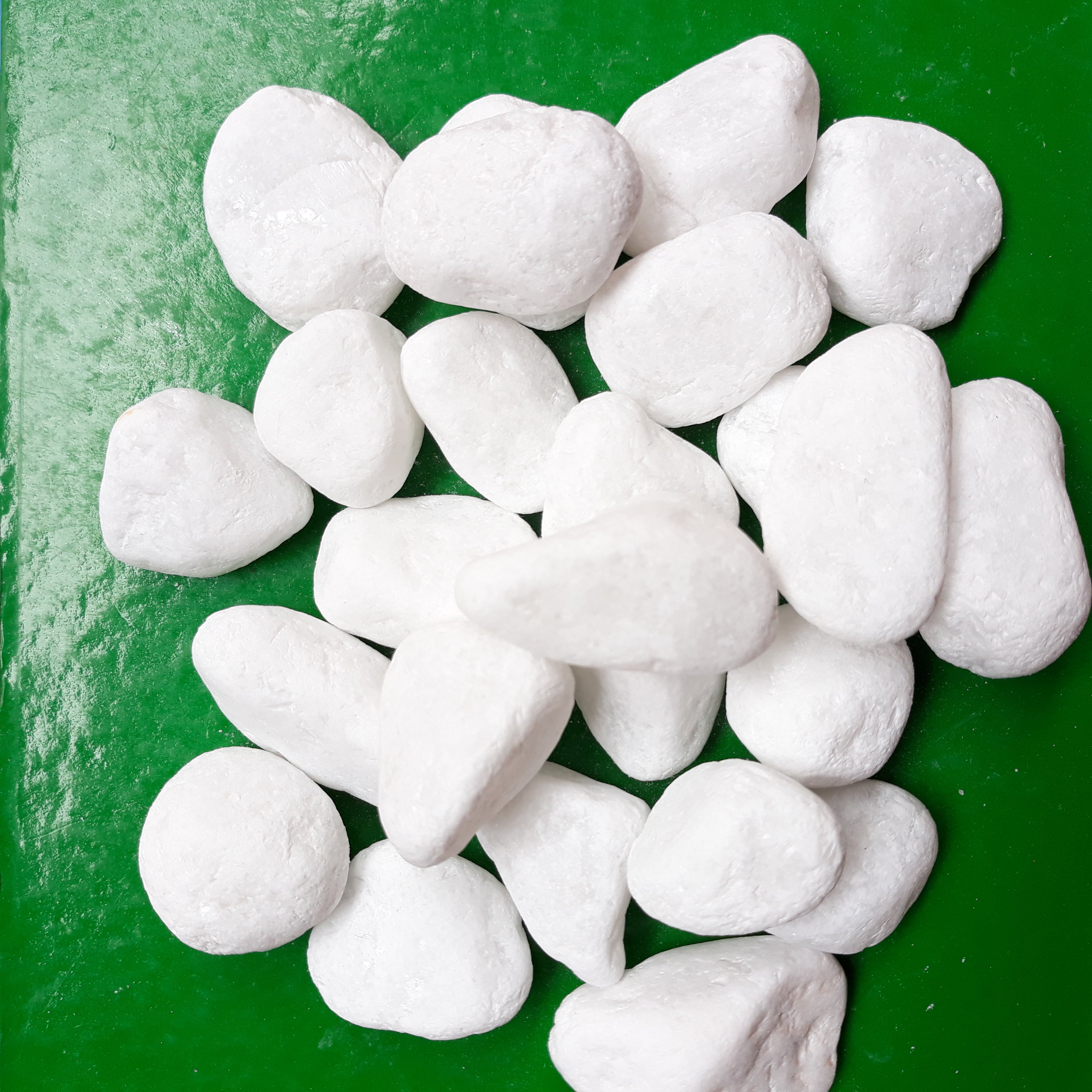 Vietnam White Pebbles Gravel Tumbled Stone for Garden Landscape and Pebble Mosaic