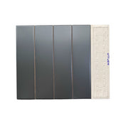 Gạch thẻ 50x200mm xám đậm mờ UTM28M