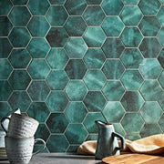 Mosaic Lục Giác - Nghệ Thuật Khảm Độc Đáo và Bền Bỉ