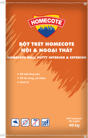 Bột trét Toa Homecote nội ngoại thất 40kg