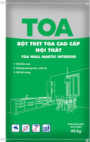 Bột Trét TOA Nội Thất Wall Mastic Interior 40KG