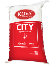 Bột Trét Nội Thất Kova City 40Kg