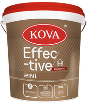 Sơn nội thất Kova EFFECTIVE 2IN1 16L