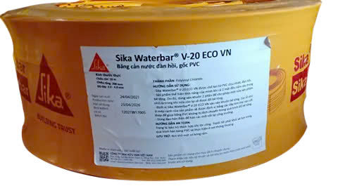 CHỐNG THẤM SIKA - BĂNG CẢN NƯỚC WATERBAR V20