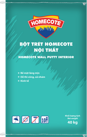 Bột trét Toa Homecote Nội Thất 40KG