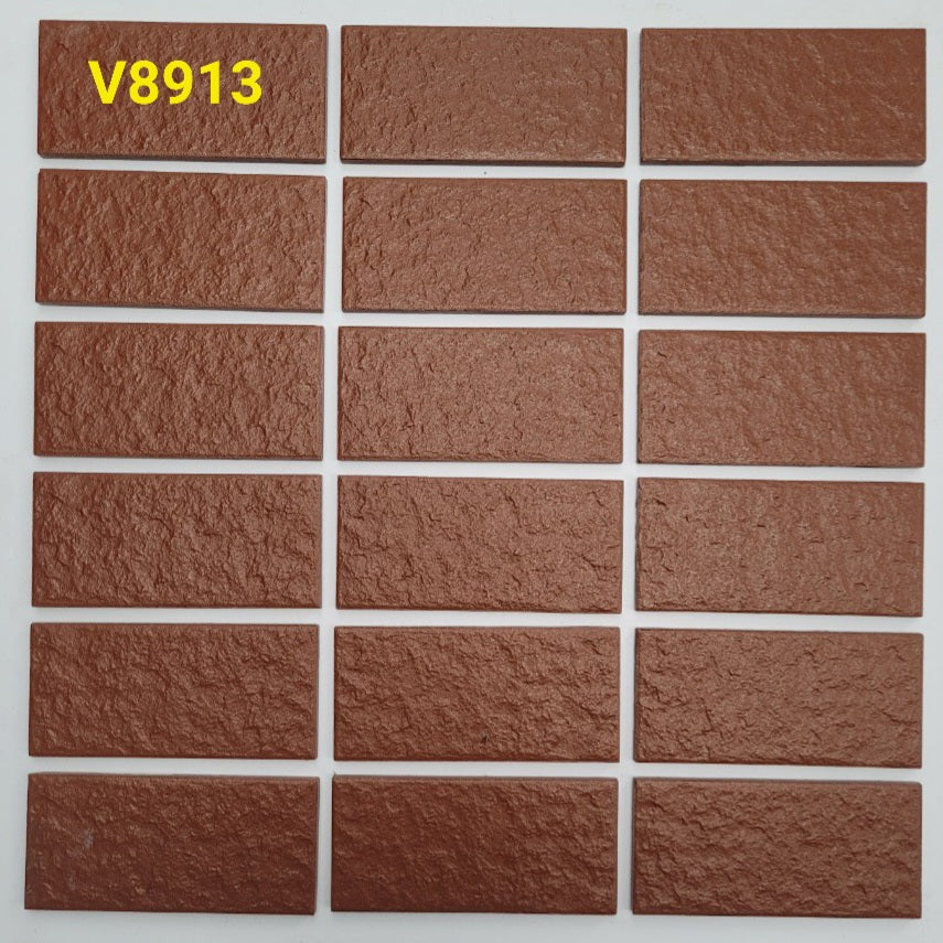 Gạch thẻ ốp tường ngoại thất mã V8913