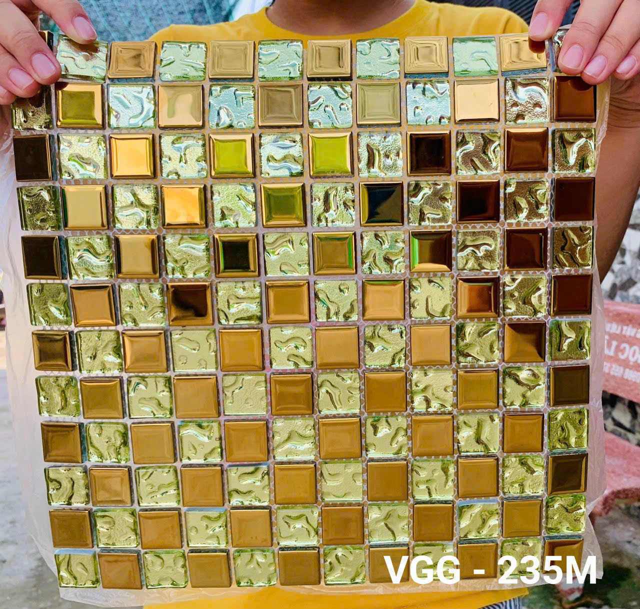 Gạch Mosaic trang trí mã VGG 235M