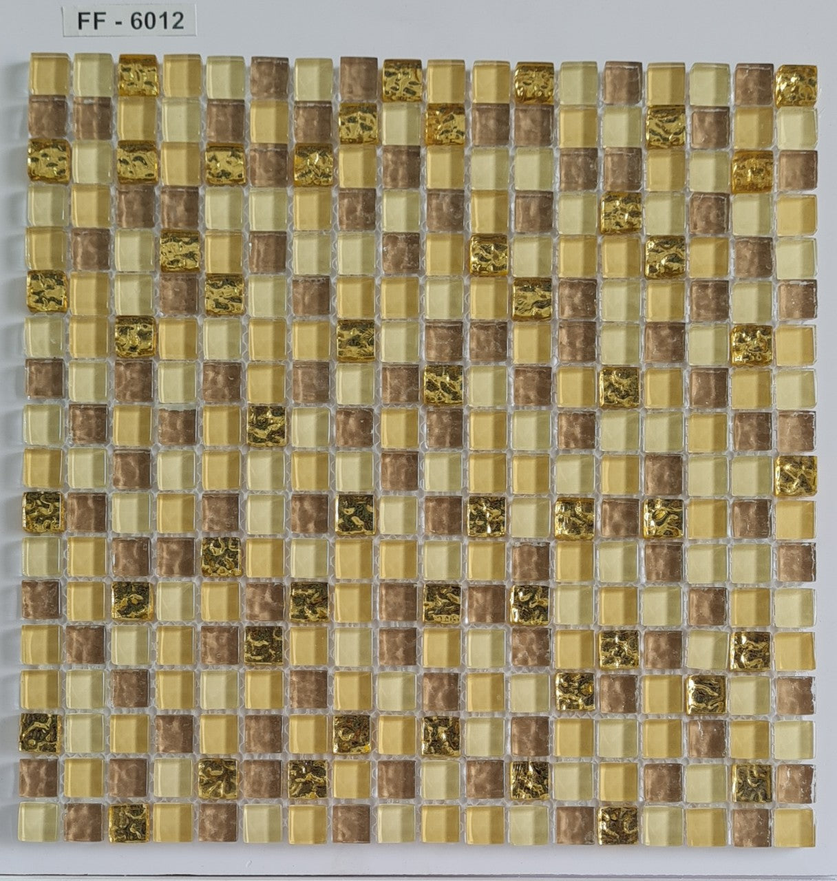 Gạch Mosaic thủy tinh mã FF - 6012