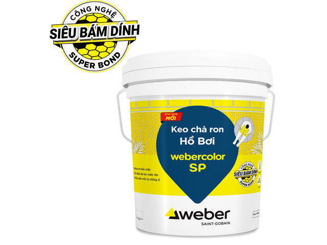 Keo chà ron gốc xi măng 2 thành phần cao cấp cho hồ bơi
