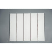 Gạch thẻ trắng mờ lượn 75x300mm WH0312M