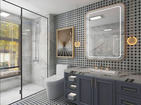 Gạch Mosaic Terrazo INT64