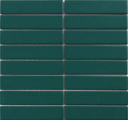 Gạch mosaic que xanh đậm size 32*145 mã Y33F811 (3211M)