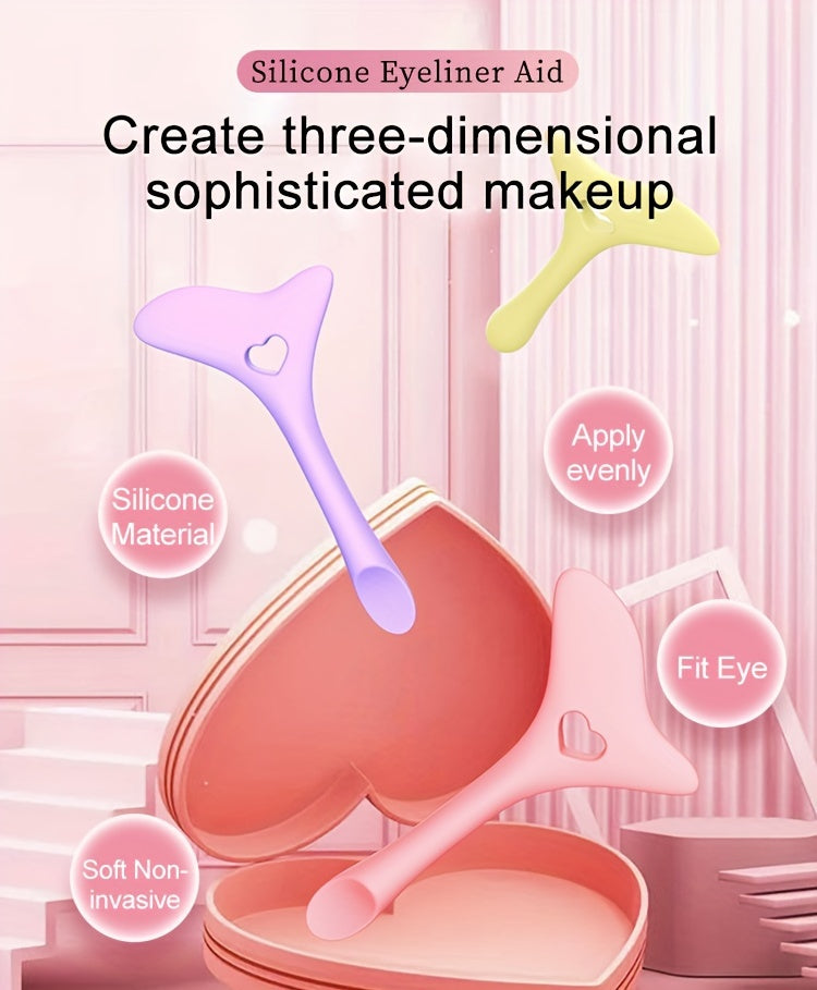 Miếng Che Kẻ Mắt Đa Năng Silicone Dễ Dùng Cho Người Mới