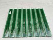 Gạch Mosaic gốm men rạn xanh lá chip 30x220mm DX3022024