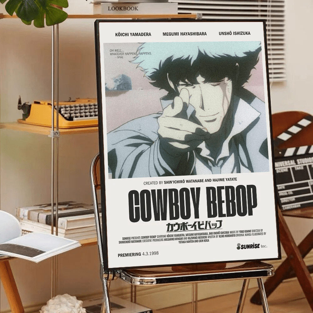 Anime Cowboy Bebop Poster Cao Chống Nước Dán Tường - Daisan Store