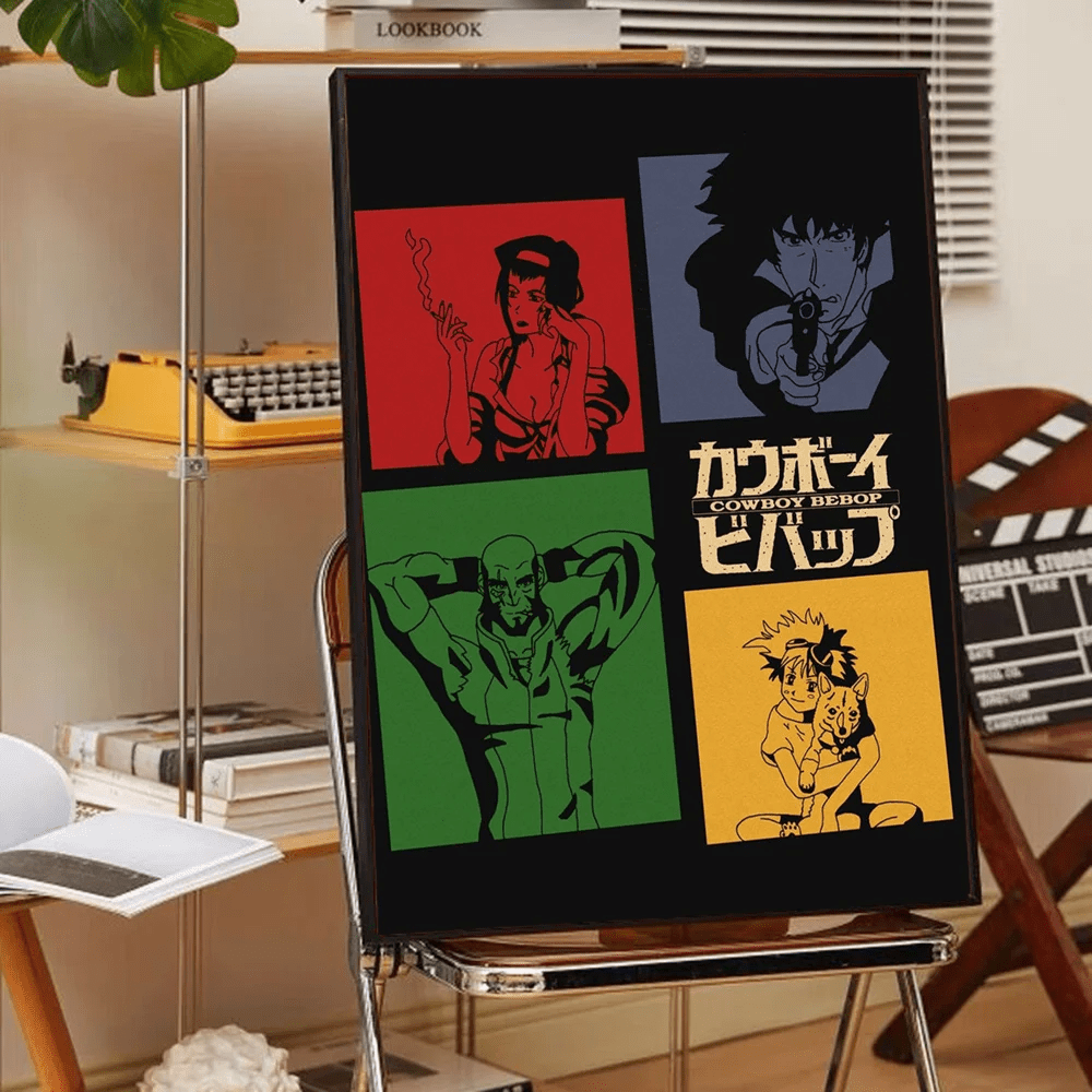 Anime Cowboy Bebop Poster Cao Chống Nước Dán Tường - Daisan Store