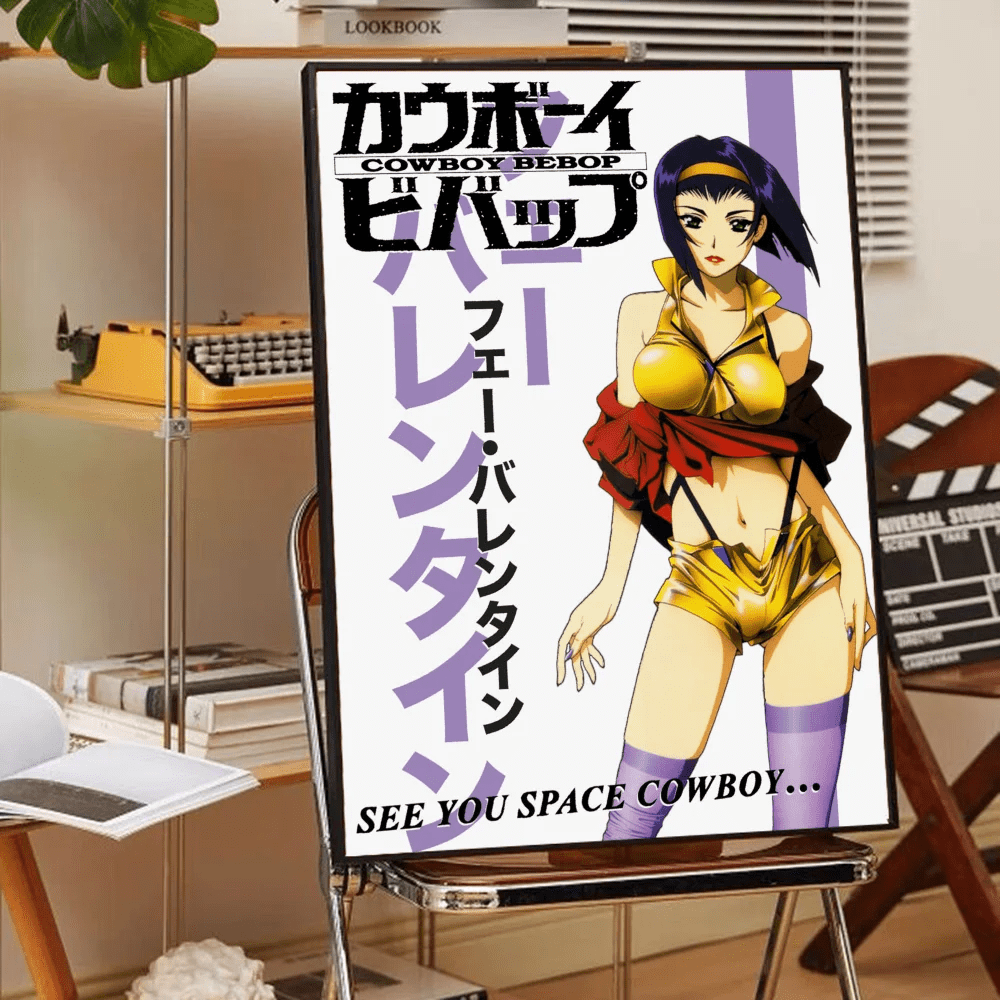 Anime Cowboy Bebop Poster Cao Chống Nước Dán Tường - Daisan Store