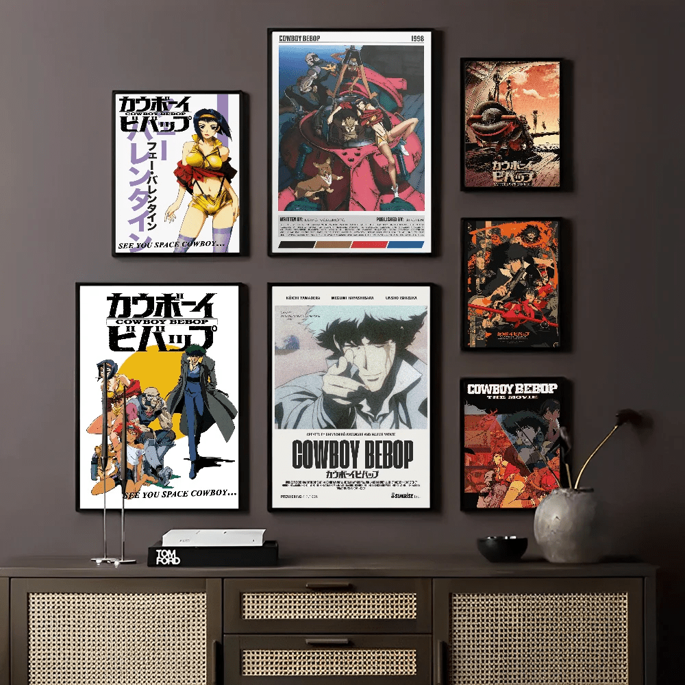 Anime Cowboy Bebop Poster Cao Chống Nước Dán Tường - Daisan Store