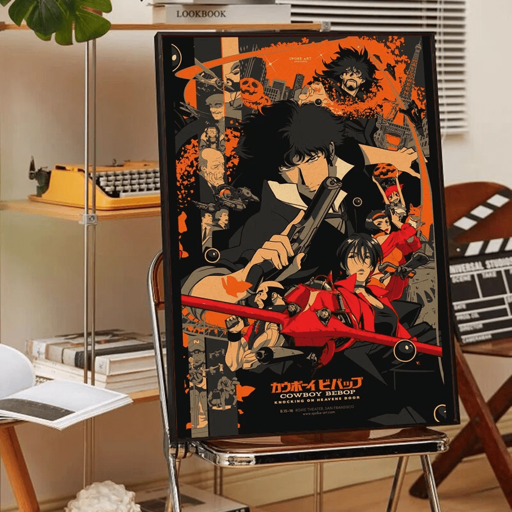 Anime Cowboy Bebop Poster Cao Chống Nước Dán Tường - Daisan Store