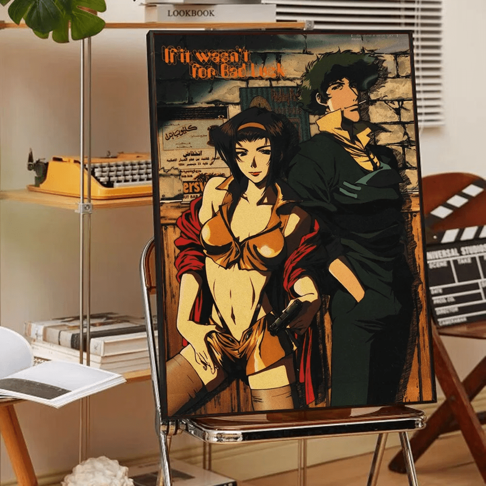 Anime Cowboy Bebop Poster Cao Chống Nước Dán Tường - Daisan Store