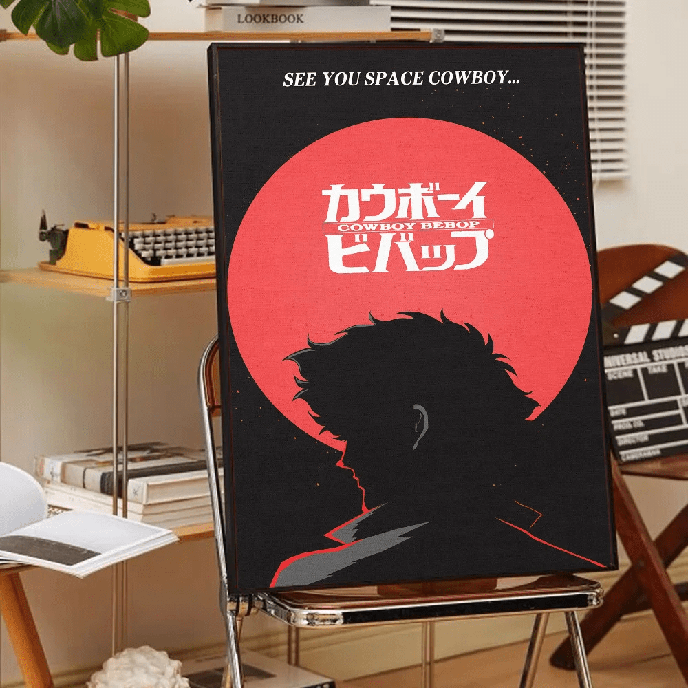 Anime Cowboy Bebop Poster Cao Chống Nước Dán Tường - Daisan Store