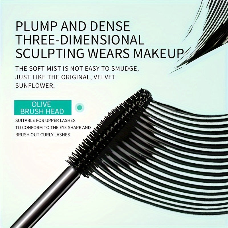 Mascara 4D Đen Dày Cong Lâu Trôi - Bộ 3 Quà Tặng