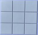 Gạch Mosaic Men Mờ Màu Trắng kt viên 97x97mm mã 901 – Daisan Store