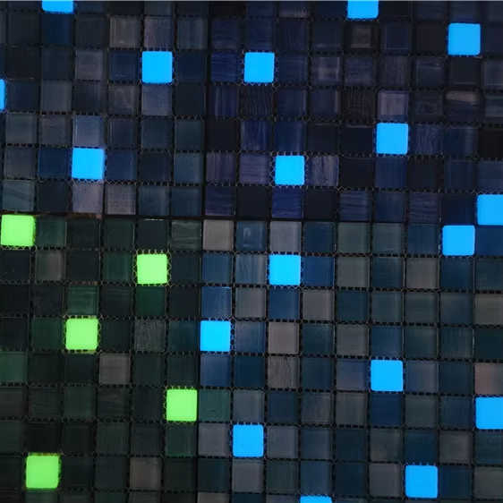 Bán buôn Gạch phát sáng trong bóng tối Gạch khảm thủy tinh phát sáng cho hồ bơi - Daisan Store