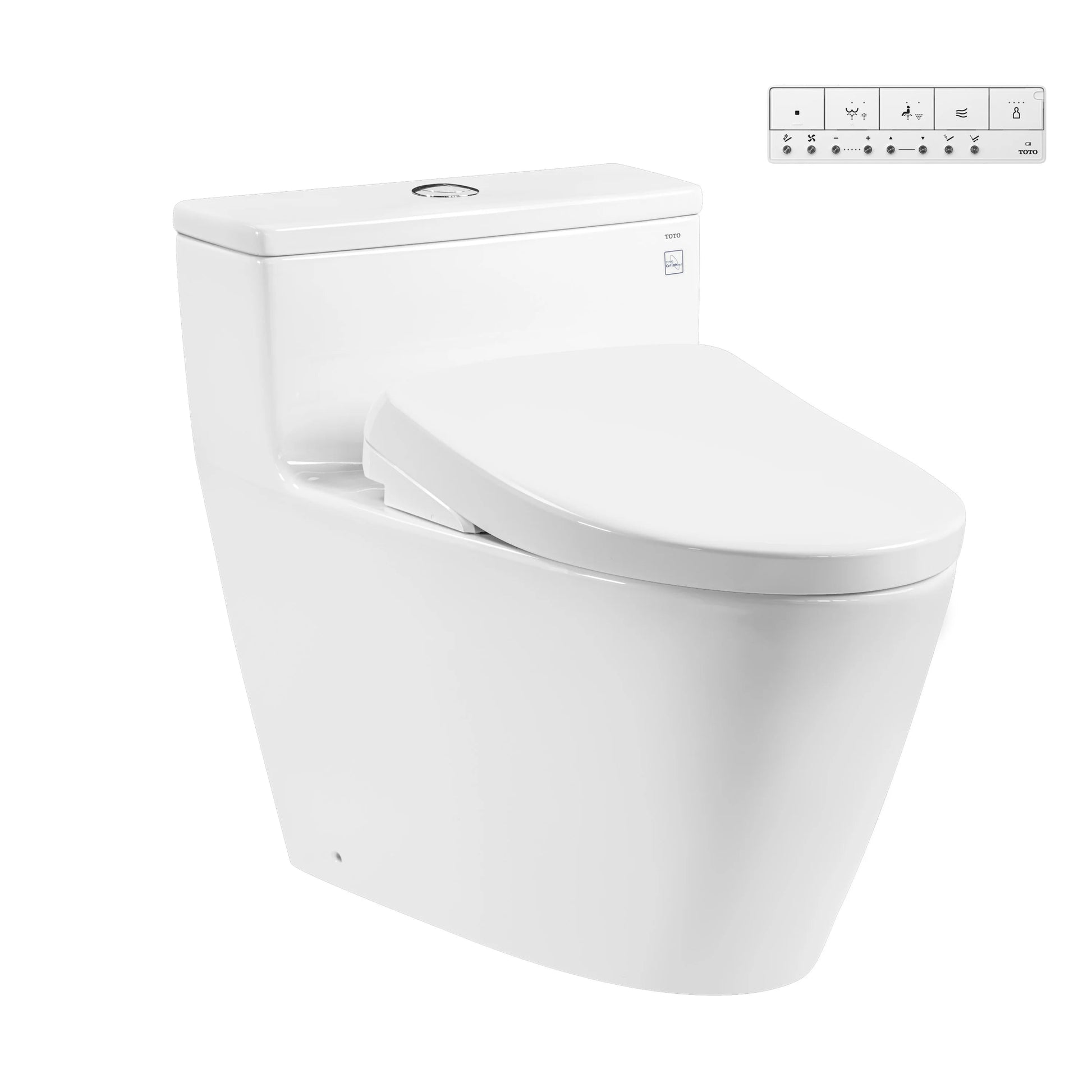 Bàn cầu 1 khối kèm nắp rửa điện tử WASHLET dòng S7 – TCF47360GAA MS625CDW23XW - Daisan Store