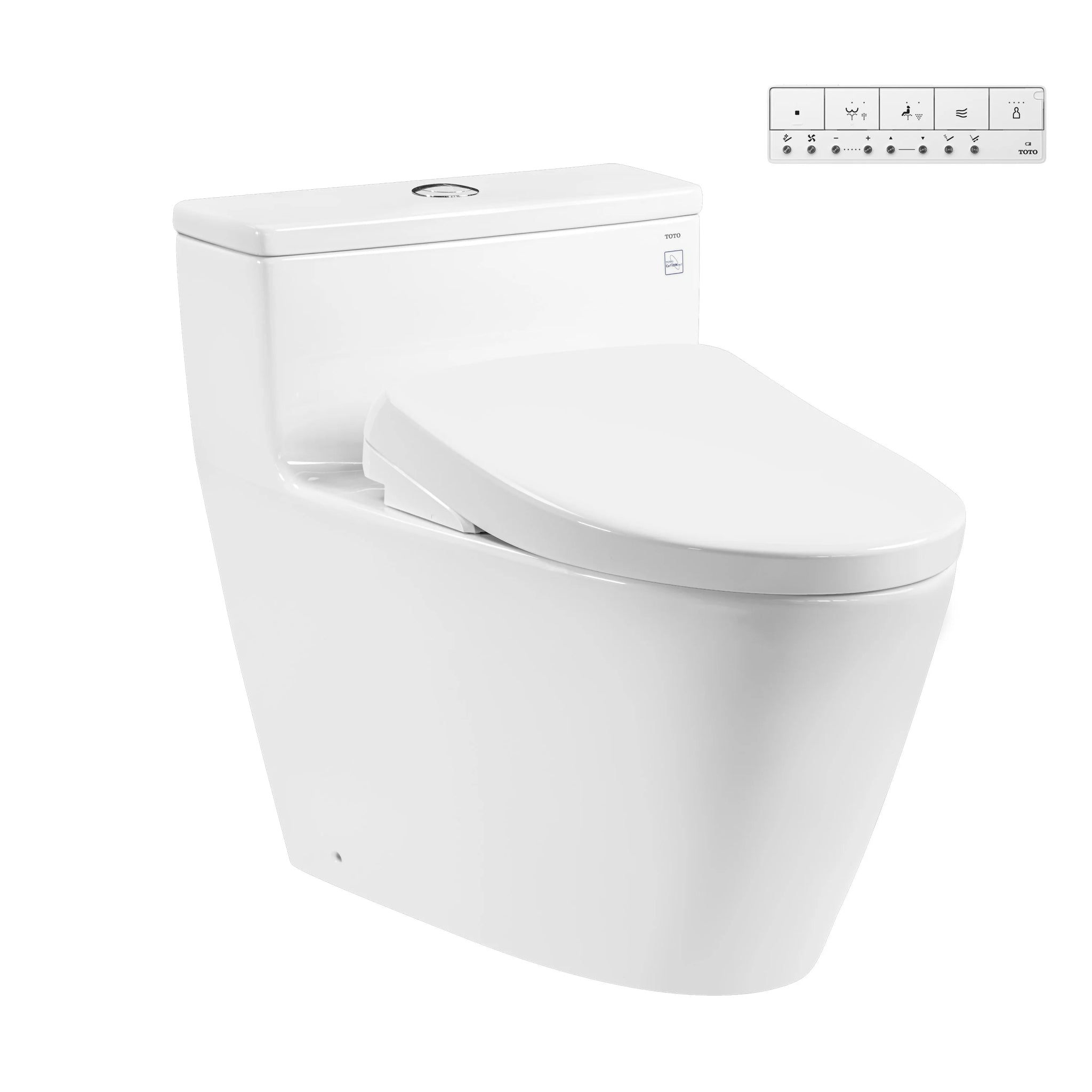 Bàn cầu 1 khối kèm nắp rửa điện tử WASHLET dòng S7 – TCF47360GAA MS625CDW23XW - Daisan Store