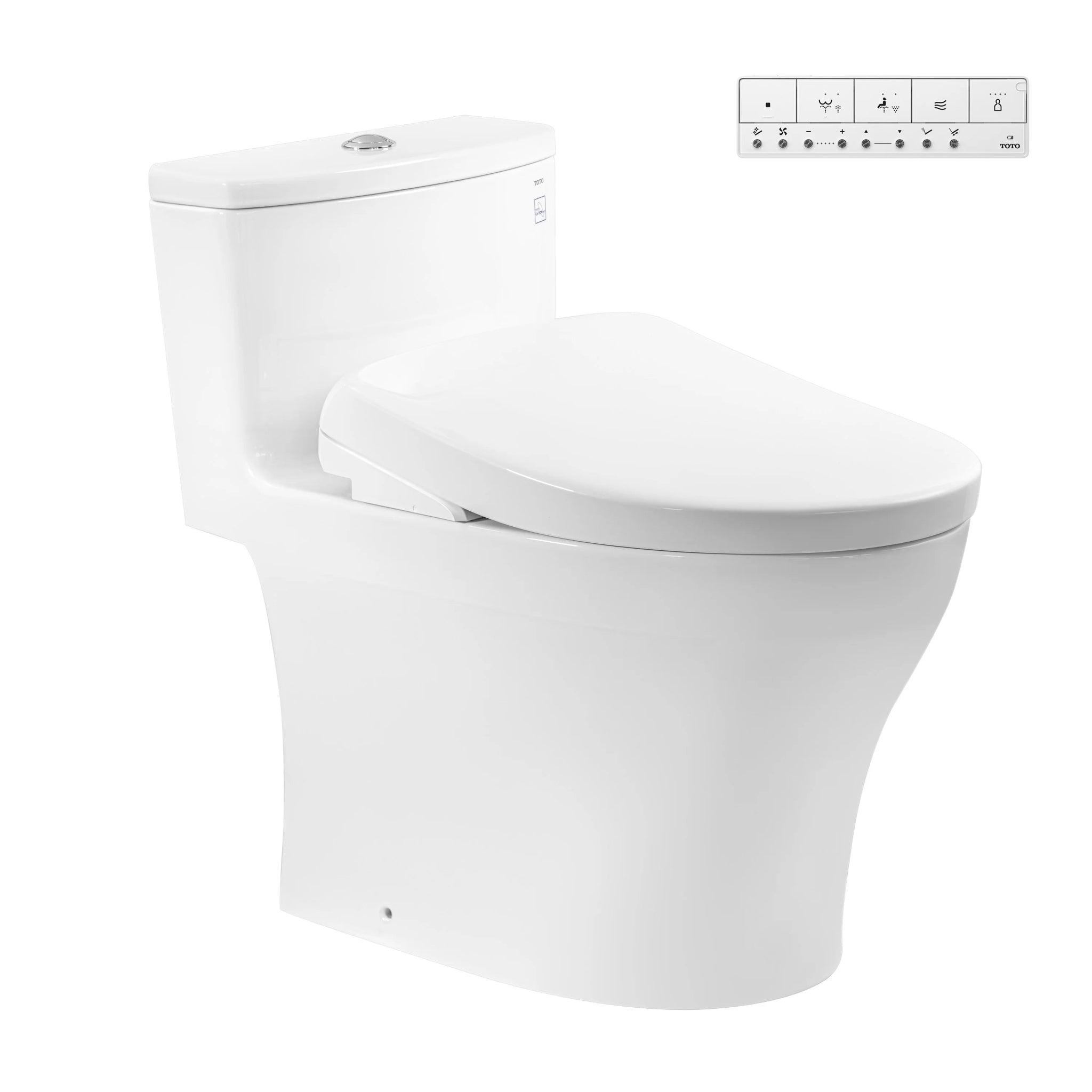 Bàn cầu 1 khối kèm nắp rửa điện tử WASHLET dòng S7 – TCF47360GAA MS855CDW23XW - Daisan Store