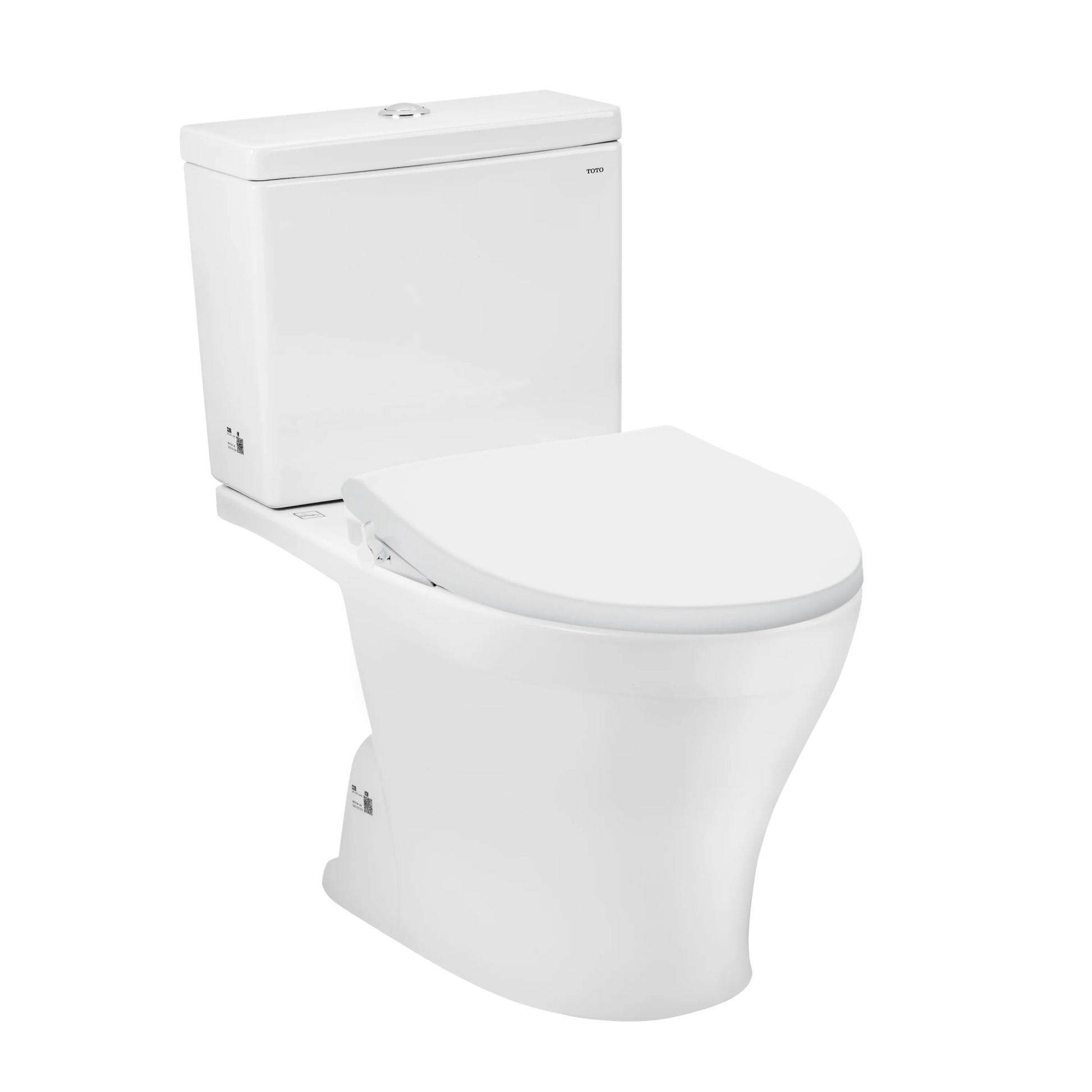 Bàn cầu 2 khối kèm nắp rửa cơ ECOWASHER TCW1211A CS326DE4XW - Daisan Store