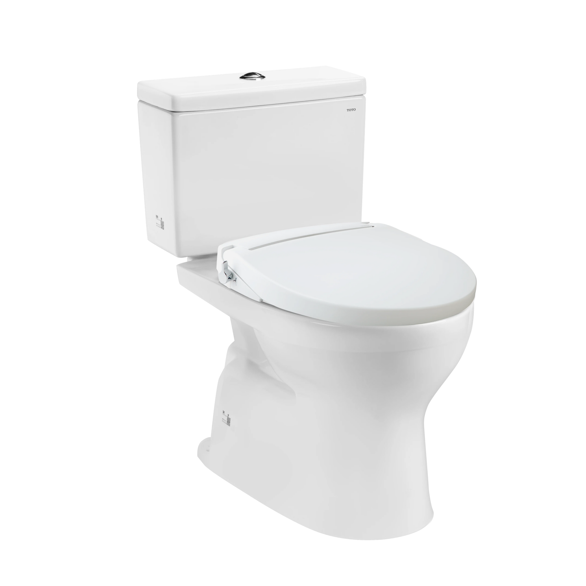 Bàn cầu hai khối kèm nắp rửa ECOWASHER TCW07S CS302DE2W - Daisan Store